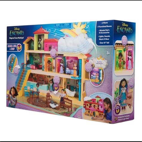 Meet the Charming Characters of Encanto with the Casa Madrigal Small Dollhouse Playset